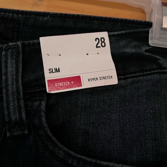 Express slim hyper stretch long shorts NWT - Picture 4 of 5